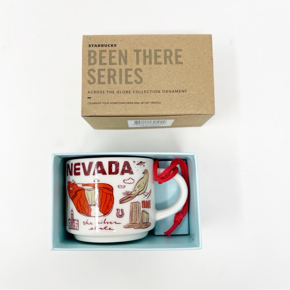 Starbucks "Been There Series" Nevada Mini Espresso Ornament Mug Cup 2 oz - Picture 8 of 8